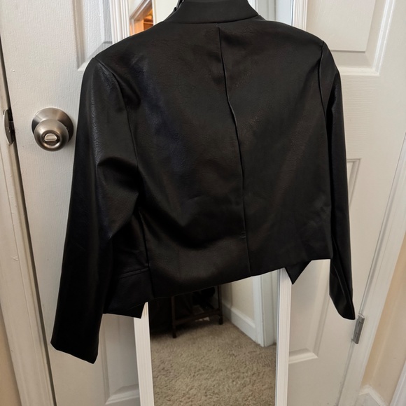 Faux Leather Jacket (size xs) - Picture 2 of 3